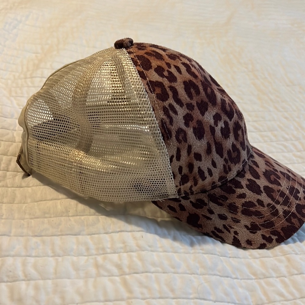 CC ponytail hat